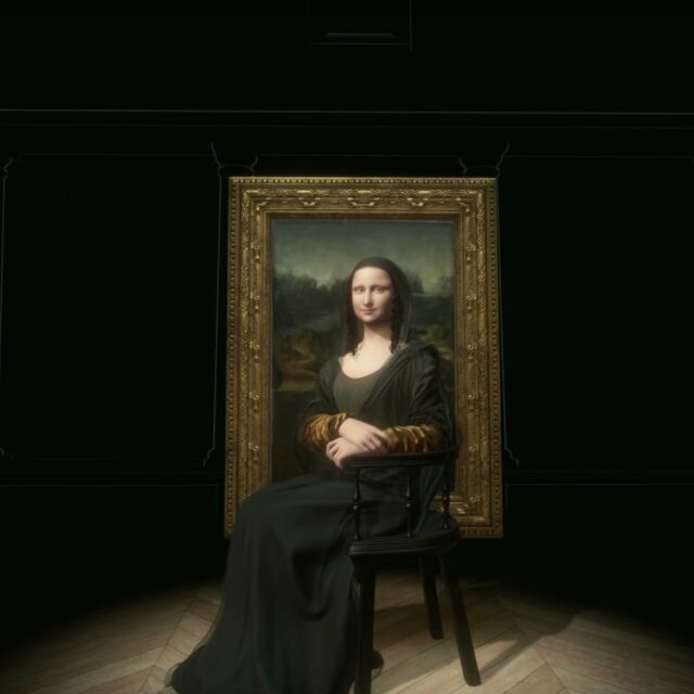 Мона Лиза оживява с добавена реалност по случай 500 години от смъртта на Да Винчи (ВИДЕО)