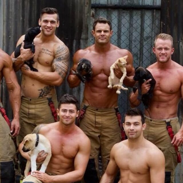 Красивите австралийски пожарникари с нова фотосесия за календари за 2020 г. (ВИДЕО)