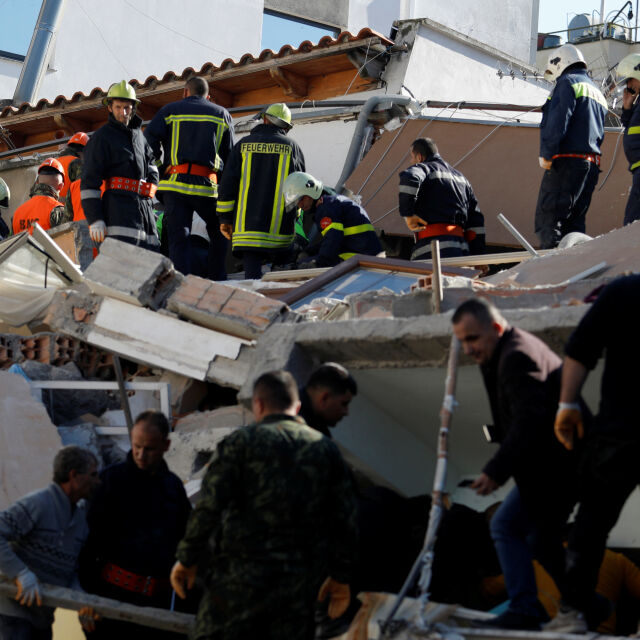 България отпуска 200 хил. лв. на Албания за щетите от земетресението