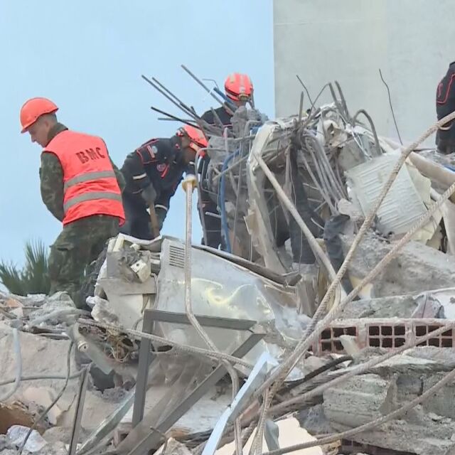 Арестуваха 9 души в Албания за рухналите сгради при труса от 6,4 по Рихтер