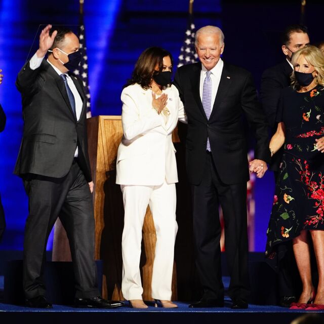 Празненства и радостни реакции след избора на Джо Байдън за президент на САЩ (ОБЗОР)