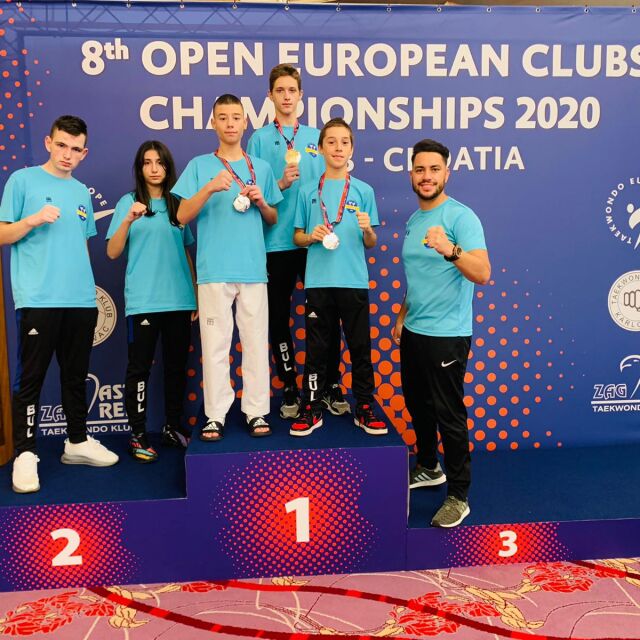 България с двама европейски шампиони по таекуондо
