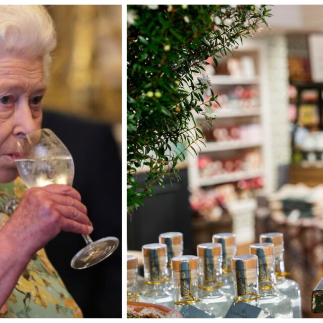 Имение на кралица Елизабет пусна марка джин, направен с хвойна от собствената й градина