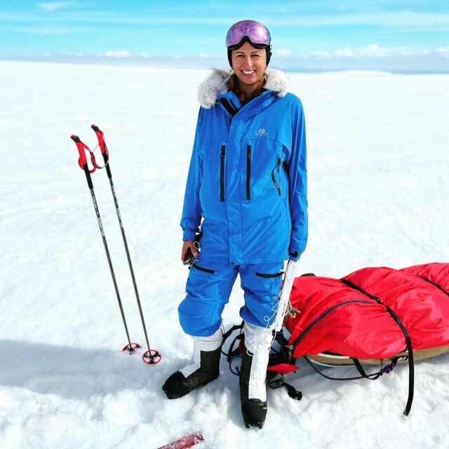 Прийт Чанди може да е първата цветнокожа жена, прекосила сама Антарктида до Южния полюс