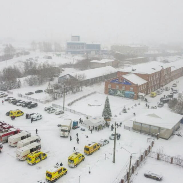 11 души загинаха при пожар във въгледобивна мина в Сибир