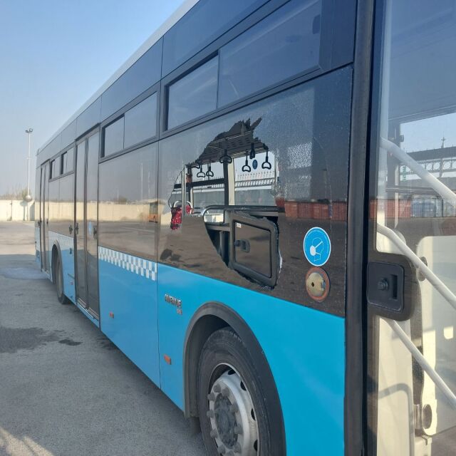 Пореден случай на стрелба по автобус в Пловдив