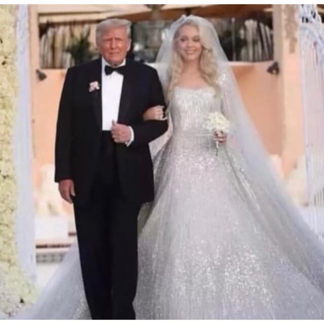 Пари при пари: Доналд Тръмп заведе дъщеря си до олтара, за да се омъжи за милиардер