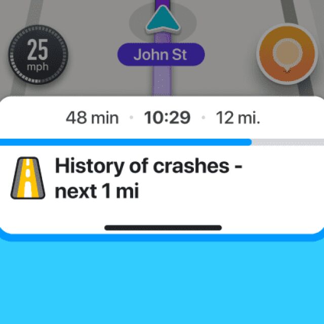 Waze ще предупреждава за път, на който често стават катастрофи