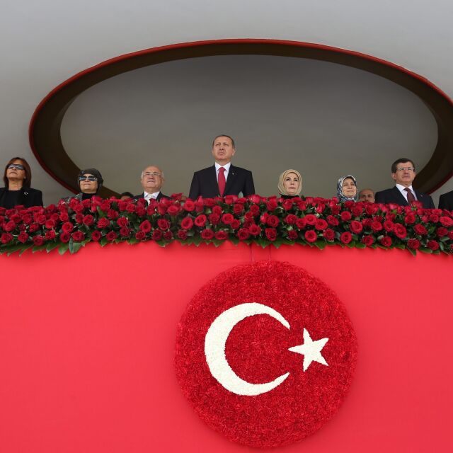 Ердоган откри новия президентски дворец (СНИМКИ)