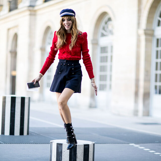 Стрийт мода Париж есен 2015 