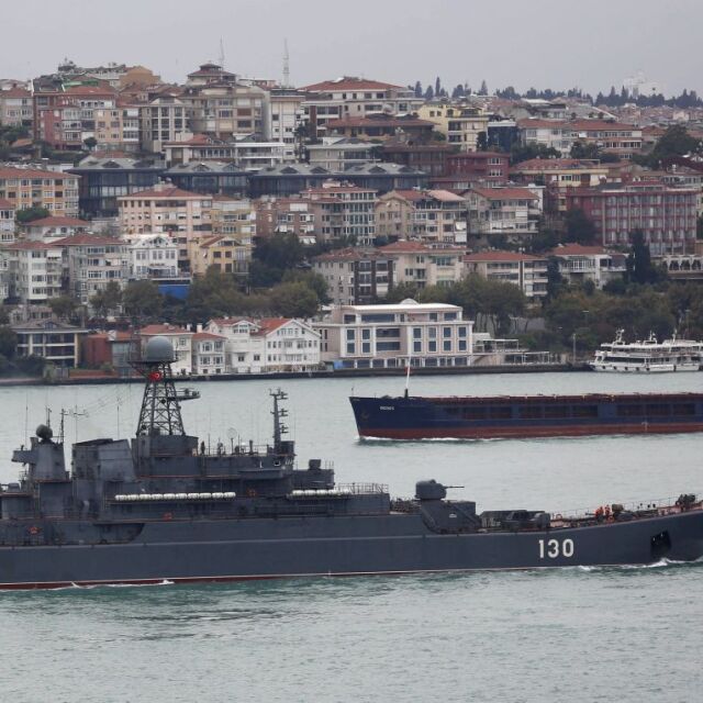 Русия започна и военноморска офанзива в Сирия (ВИДЕО)
