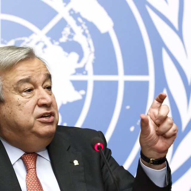 Съветът за сигурност единодушно номинира Антонио Гутериш за генерален секретар на ООН