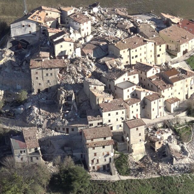 15 000 души останаха без дом след трусовете в Централна Италия 