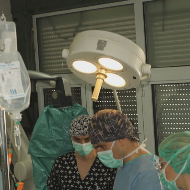 „Пирогов” и ВМА с общи усилия спасиха 4-месечно бебе с огромен тумор