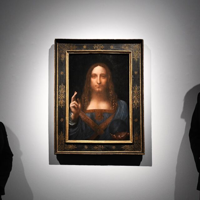 От “Лувъра” се съмняват, че Да Винчи е рисувал картината “Салватор мунди” (СНИМКИ)
