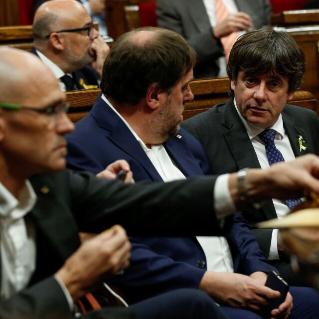 Каталунските сепаратисти внесоха в регионалния парламент предложение за отделяне от Испания 