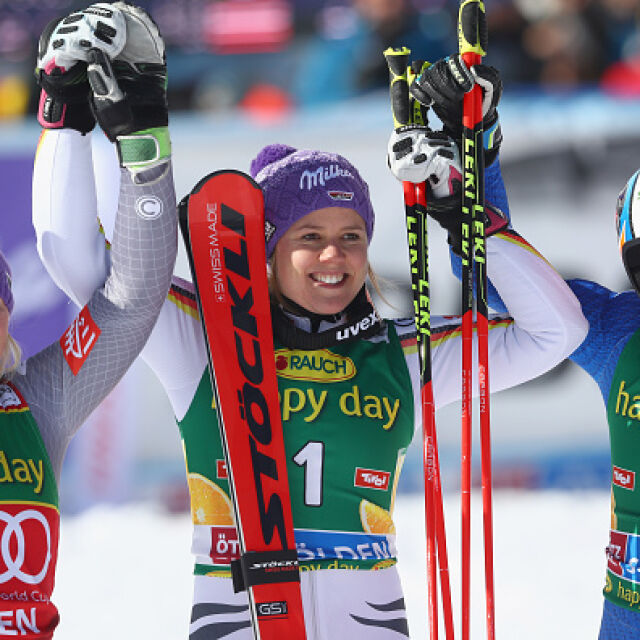 Виктория Ребенсбург спечели първия старт в алпийските ски