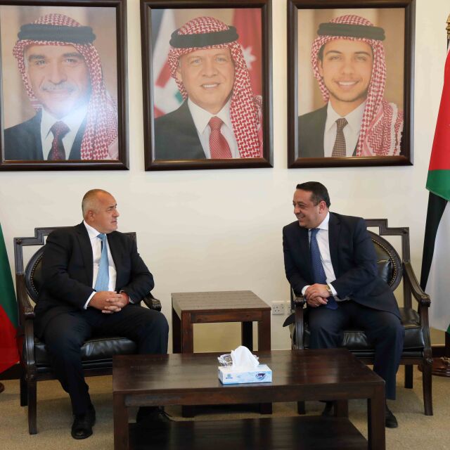 Борисов в Аман – отбраната във фокуса на разговорите между България и Йордания 