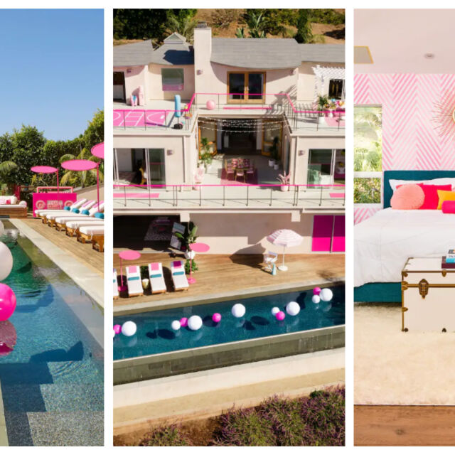 Къщата на Барби в Малибу, в която може да отседнете – розова, кукленска и точно на плажа