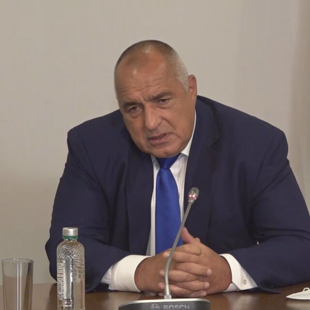 Премиерът Бойко Борисов е болен от COVID-19