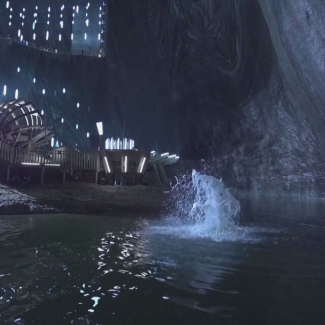 120 метра под земята: Водолази се гмурнаха в една от най-старите солни мини в света
