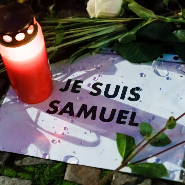 Четирима ученици са сред задържаните за убийството на френския учител