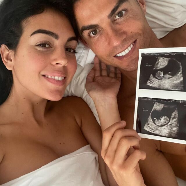 Роналдо счупи нов рекорд в Инстаграм с новината, че с Джорджина очакват близнаци