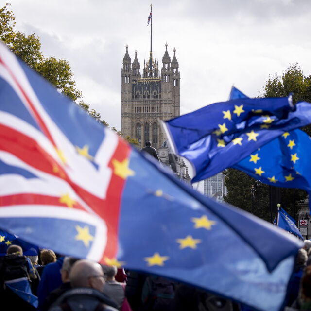 Протест в Лондон поиска връщане на страната в ЕС