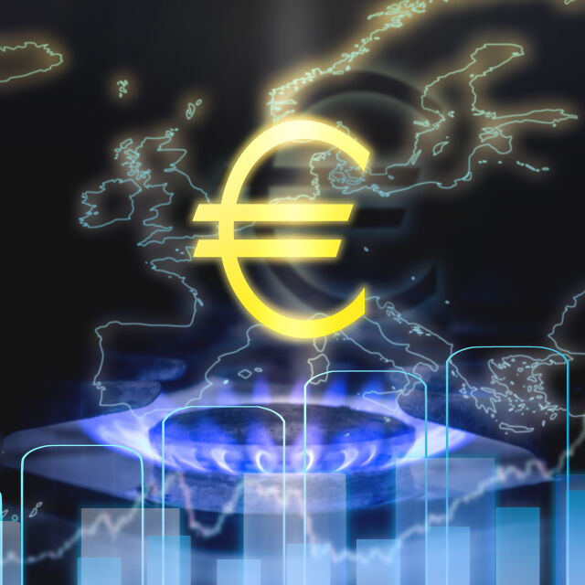 Цената на газа падна под 100 евро на мегават за първи път от юни