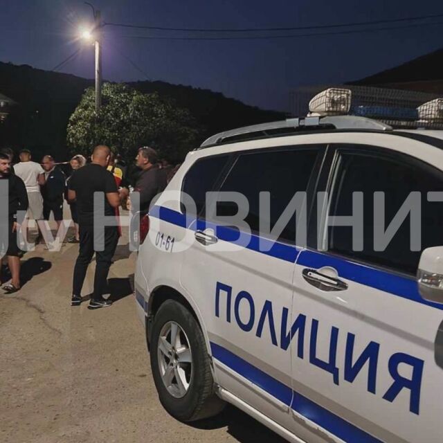 Мъж стреля, взе заложници и се барикадира в село край Сандански