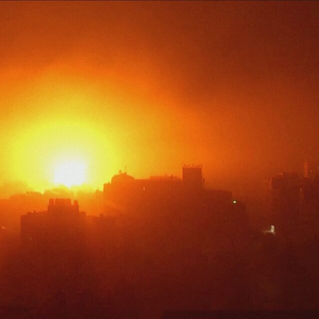 Израел отмъсти на „Хамас“, разтърси Газа през нощта (ВИДЕО)