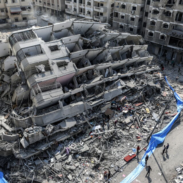 Конфликтът в Близкия изток: Разрухата в снимки (ГАЛЕРИЯ)