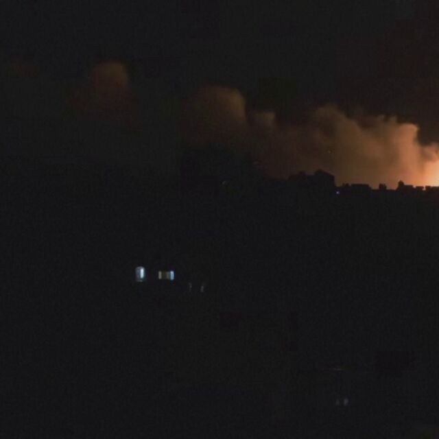 Експлозии разтърсиха Газа през нощта (ВИДЕО и СНИМКИ)