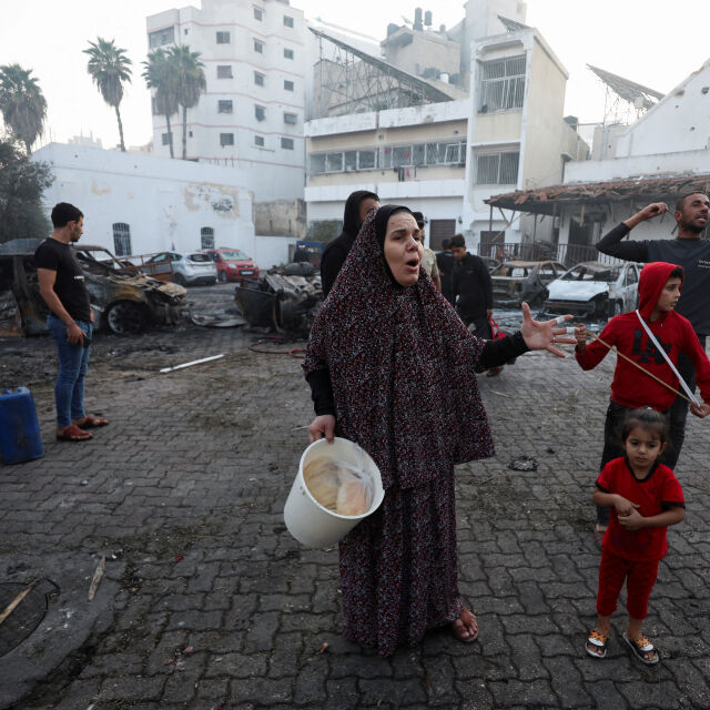 Няколко болници в северната част на Газа отказват да се евакуират