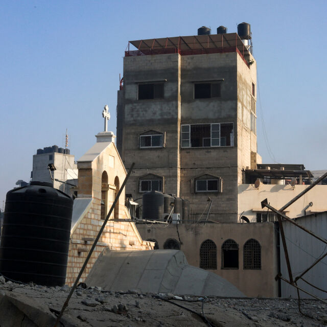 Йерусалимската патриаршия: Гръцката църква в Газа е ударена от израелска ракета