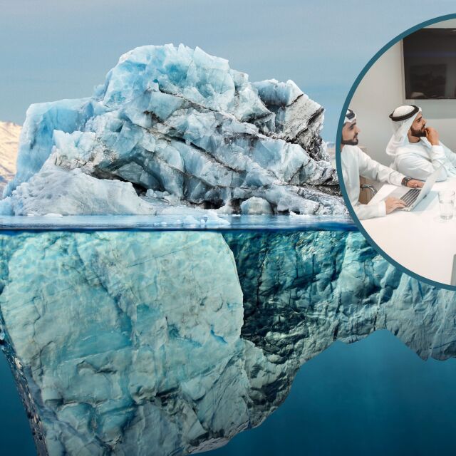 Как един бизнесмен планира да изтегли айсберг от Антарктида до Саудитска Арабия