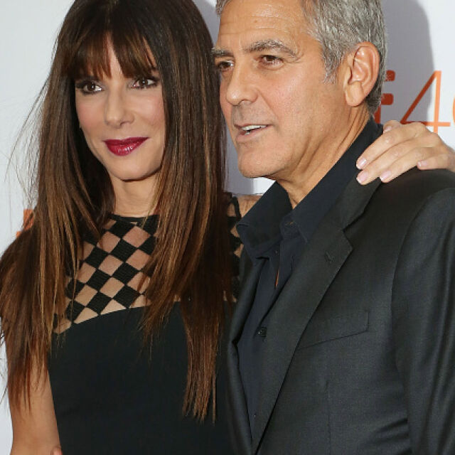 Джордж Клуни и Сандра Бълок против сексизма в Холивуд