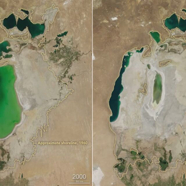 Аралско море изчезва (ВИДЕО)