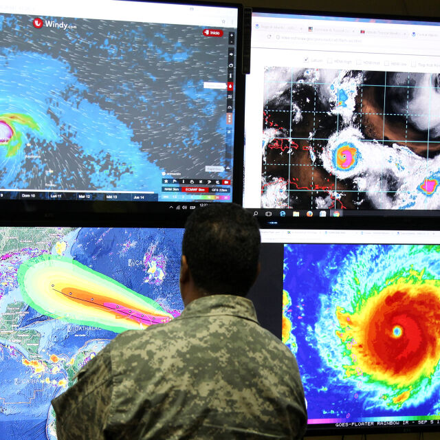 Ураганът „Ирма” се регистрира и от техника за измерване на земетресения