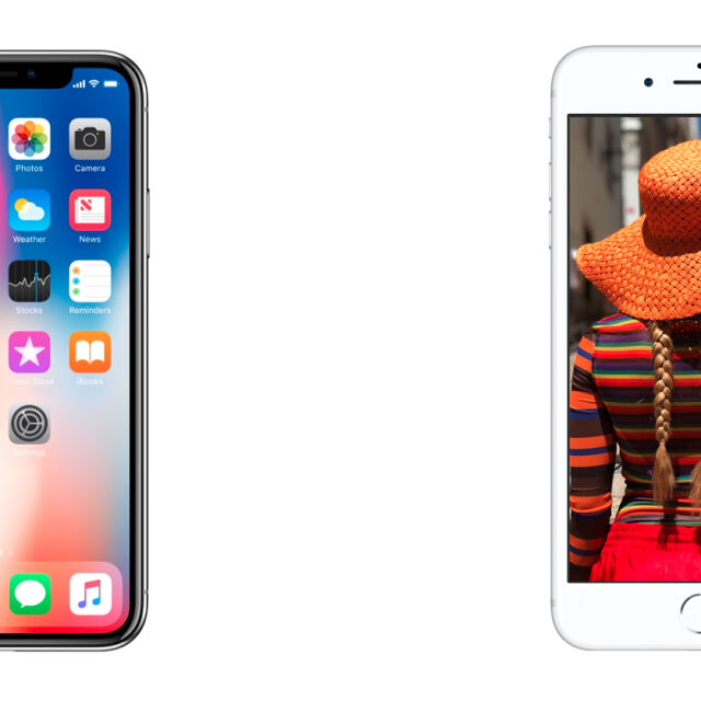 Най-големите разлики между iPhone X и iPhone 8