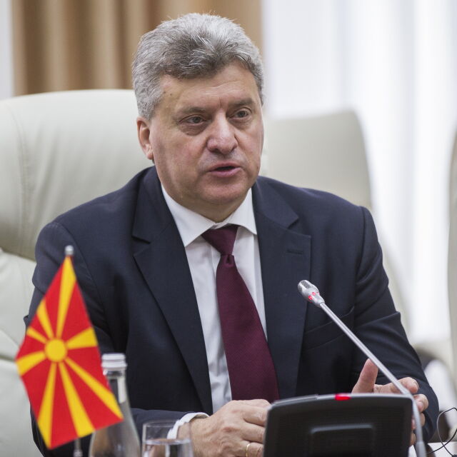 Македонският президент няма да гласува на референдума на 30 септември 