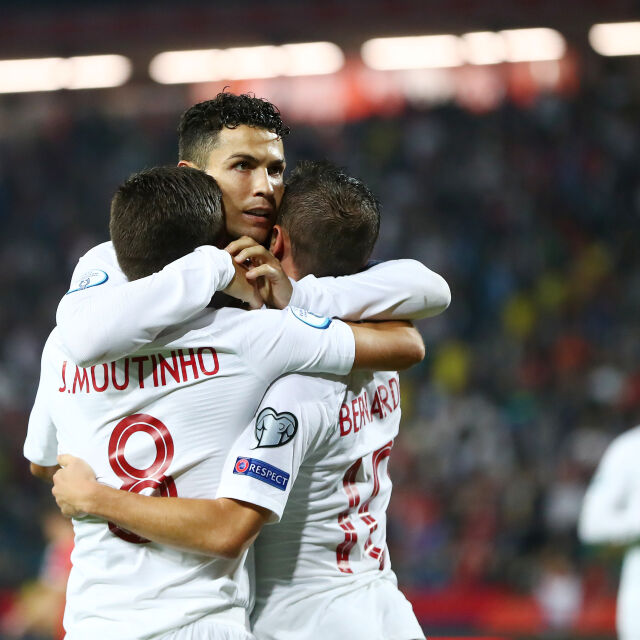 Първа победа за Португалия в квалификациите за Евро 2020
