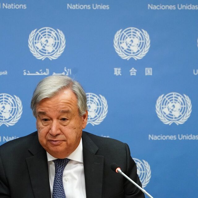 Генералният секретар на ООН отива в Москва: Той ще обсъди войната в Украйна с Путин
