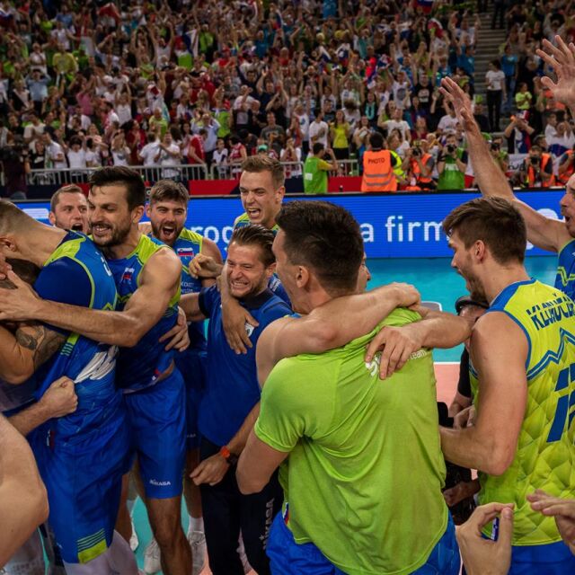 Волейболна лудост по словенски! Тимът е на финал на европейското