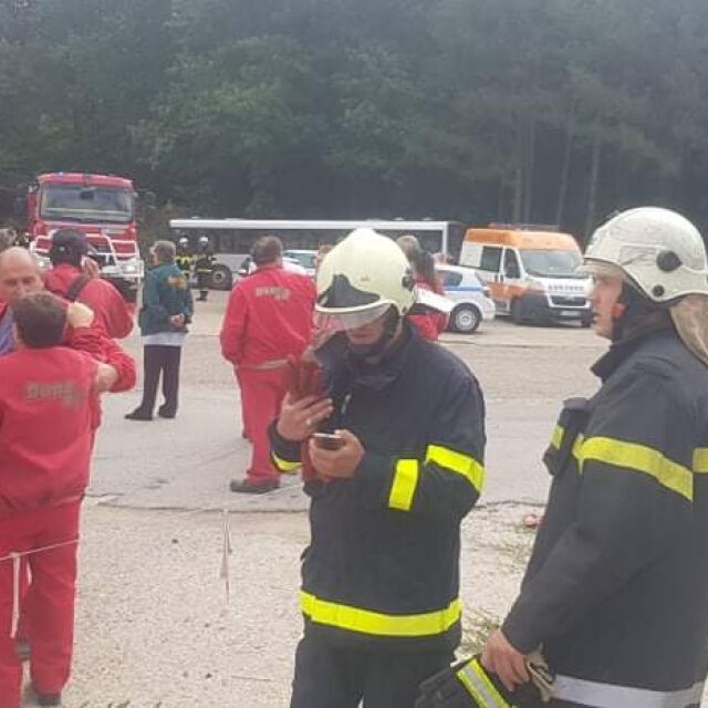Пожар в цех във военния завод "Дунарит", евакуираха работниците