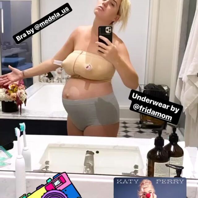 Кейти Пери показа тялото си само 4 дни след раждането