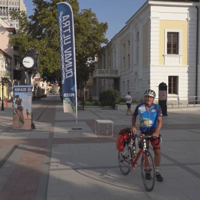 83-годишен мъж ще измине 732 километра с колело покрай Дунава