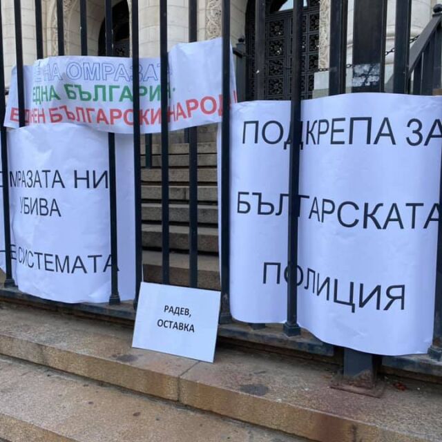 Шествие в София: Подкрепа за българската полиция