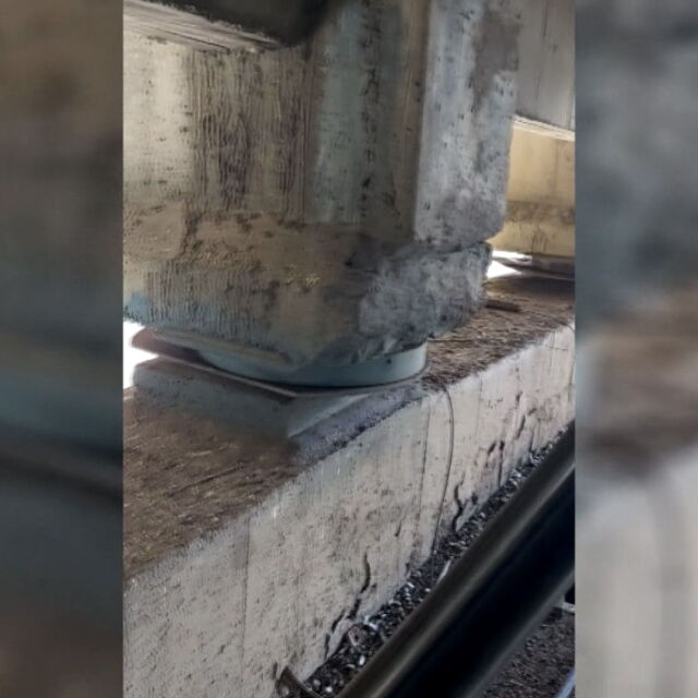Аспаруховият мост във Варна е в тревожно състояние
