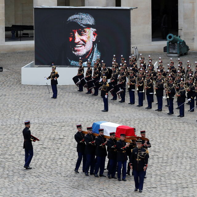 Париж се прости с легендарния френски актьор Жан-Пол Белмондо
